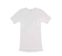 Herren Kurzarmshirt Doppelripp weiﾟ 6