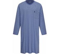 Ammann EXTRA LIGHT COTTON Bio Single-Jersey Herren-Nachthemd 56 rauchblau