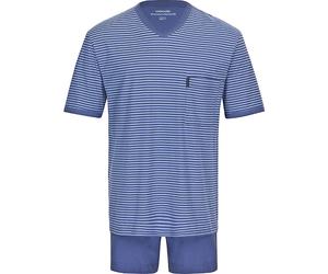 Ammann EXTRA LIGHT COTTON Bio Single-Jersey Herren-Shorty 60 blau