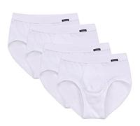 Ammann - GOTS - Feinripp - Slip mit Eingriff - 4er Pack (7 Weiß)