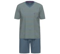 AMMANN - GOTS SCHLAFANZUG KURZ dark denim - Gr. - 52