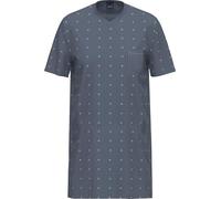 Ammann Single-Jersey Herren-Nachthemd blau 58