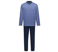 Ammann Herren-Schlafanzug Single-Jersey rauchblau Größe 54
