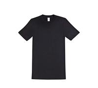 Ammann Herrenshirt Dunova Kurzarm 3er-Pack Schwarz Größe XXL