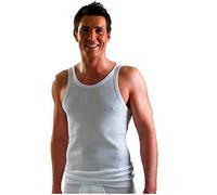 Ammann Herren Unterhemd Doppelripp 433111, weiß, 10