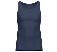 Ammann Herren Unterhemd Urban Traveller Bio-Baumwolle Blau M