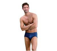 Ammann Herren Slip mit Eingriff Jeans 3er Pack (Farbe: anthrazit / Größe: 6)