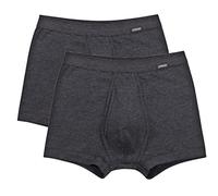 Ammann - Jeans - Pant Unterhose kurz mit Eingriff - 2er Pack (12 Anthrazit)