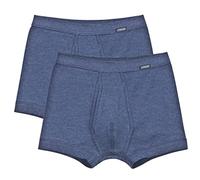 Ammann - Jeans - Pant Unterhose kurz mit Eingriff - 2er Pack (8 Blau)