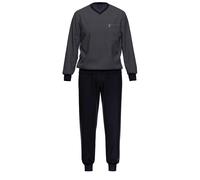 Ammann Herren Schlafanzug lang Nightwear (Farbe: anthrazit / Größe: 50)