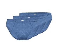 Ammann - Jeans Single - Mini-Slip/Unterhose - 3er Pack (7 Dunkelblau)