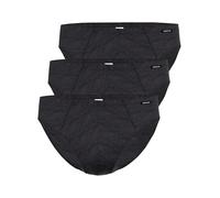 Ammann Herren Mini-Slip Jeans Single 3er Pack Anthrazit Größe 5