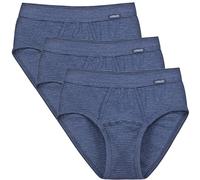 Ammann - Jeans - Slip Unterhose mit Eingriff - 3er Pack (9 Blau)