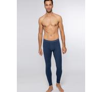 Ammann Lange Unterhose Jeans Feinripp Herren Baumwolle blau, 5XL