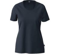 Ammann Damen-T-Shirt Org Pia Single-Jersey Bio 1/2 Arm Dunkelblau Größe 48