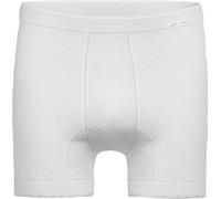 AMMANN Organic 433 Doppelripp Hose kurz mit Eingriff weiß - 10