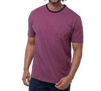 Ammann Schlafanzug-Oberteil Organic Cotton Mix & Match 1/2-Arm Herren Rot M