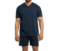 Ammann - Organic Cotton - Schlafanzug kurz (S Dunkelblau)