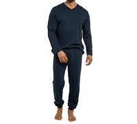 Ammann Schlafanzug Organic Cotton Herren marine, M