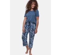 Ammann Schlafanzug Hose Damen blau, 42