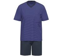 Ammann Schlafanzug kurz Nightwear 7829 Gr. 56 in dunkelblau