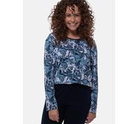 Ammann Schlafanzug Oberteil Damen blau, 46