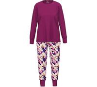 Ammann Single-Jersey Damen-Schlafanzug 40 weinrot