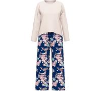 Ammann Single-Jersey Damen-Schlafanzug 44 apricot