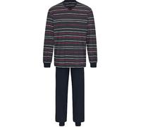 Ammann Single-Jersey Herren-Schlafanzug 102 marine