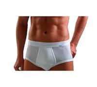 Ammann Herren-Slip mit Eingriff, Doppelripp, Premiumqualität, 2er-Pack Größe 6 (L)