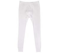 AMMANN Unterhose lang mit Eingriff Doppelripp in weiß Größen 5-8 Größe 5