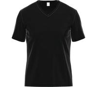 Ammann Herren V-Shirt Cotton&More 7 schwarz
