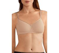 Amoena Damen BH Mara, geformter Schaumstoff, ohne Draht - Braun - 70D