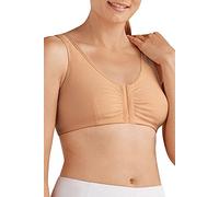 Amoena Damen Frances Front-Closure Leisure Bra BH, Nude, Small (E/F)