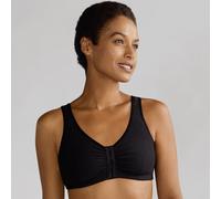 Amoena Damen Frances Front-Closure Leisure Bra BH, weiß, Large (E/F)