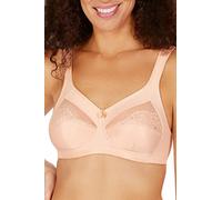 amoena Soft-BH Isadora Stütz-BH| Größe: 85G | Farbe: Blush | Auch für größere Brüste | Mit dekorativem Stickeinsatz | Drei-geteiltes Cup | Weiche BH-Taschen | Verstellbare Träger