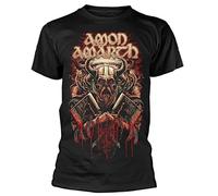 Amon Amarth 'Fight' (Black) T-Shirt (Large)
