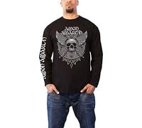 Amon Amarth Grey Skull (Black) Longsleeve XXL