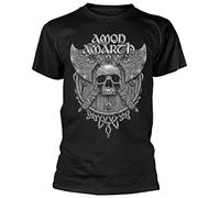 Amon Amarth 'Grey Skull' (Black) T-Shirt (xx-Large)