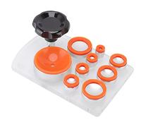 AMONIDA Uhren-Saugnapf-Gehäuseöffner-Set, Abriebfestes Silikon für Schnelle Uhrenreparaturen, Effizientes Werkzeug für Uhrmacher, Langlebig und Ergonomisch (ORANGE)