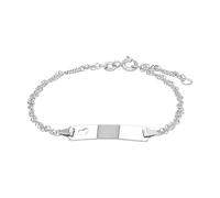 Amor Identarmband 2016490 – 925 Sterling Silber Damen 16+2 cm mit Geschenkbox