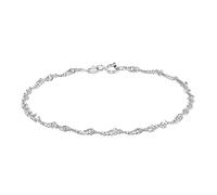 Amor Armband Damen, Herren, Silber, 2 mm, Silber 925, rhodiniert 2016541