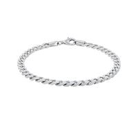 Amor Armband 925 Sterling Silber rhodiniert 4 mm 19 cm Unisex