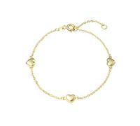Amor Armband für Damen, Gold 375 | Herz, gold Gold