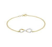 Amor Armband Damen Armschmuck, 19 cm, Bicolor, Infinity, Kommt in Schmuck Geschenk Box, 2014324