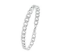 Amor Armband Edelstahl Herren Armschmuck, 21,5 cm, Silber, Kommt in Schmuck Geschenk Box, 9353231