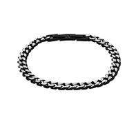 Amor Armband 2037352 - Edelstahl, IP‑Schwarz, 7 mm x 2,6 mm