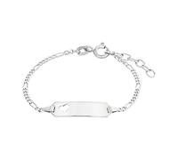 Amor Identarmband 925 Sterling Silber Mädchen Kinder Armschmuck, 12+2 cm, Silber, Kommt in Schmuck Geschenk Box, 9328475