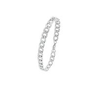 Amor Armband Edelstahl Herren Armschmuck, 21,5 cm, Silber, Kommt in Schmuck Geschenk Box, 9353231