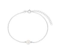 Amor Armband mit Anhänger Sterlingsilber 925 Süßwasserzuchtperle Damen 16+4 cm